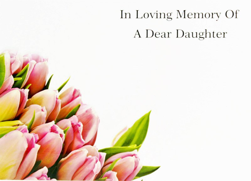 Picture of Florist Cards Large ILM of A Dear Daughter x 9pcs